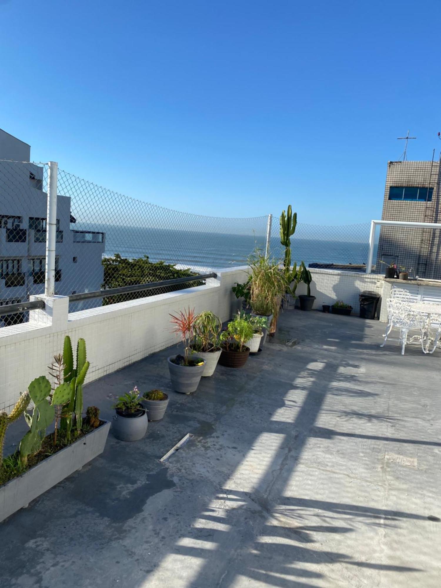 Cobertura Com Area Externa Com Vista Para O Mar Na Melhor Praia Do Guaruja Tombo מראה חיצוני תמונה